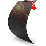 90W ETFE Flexibles Solarmodul 18V Monokristallin 24% Effizienz