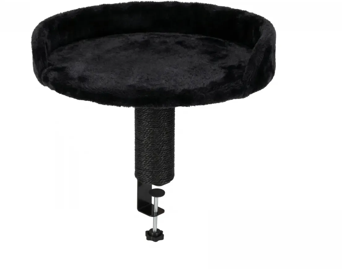 MaxMount Tischmontiertes Katzenbett  Groß - Schwarz