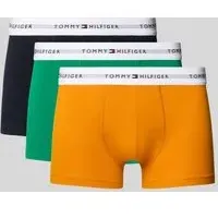 Trunks aus Baumwoll-Mix im 3er-Pack, Orange, XL