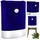 Kesser Weihnachtsstuhlüberzug 8er Set Blau/Weiß