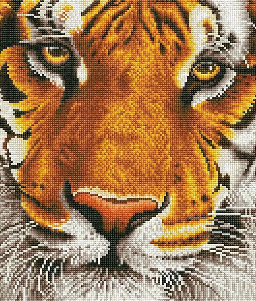 Preisvergleich Produktbild Diamond Dotz Kreativset Diamond Painting Tiger bunt