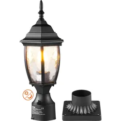 VEVOR Außenleuchte Gartenleuchte Außenlampe Wegeleuchte E27 Standleuchte 400mm