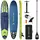 AQUALUST 10,6 iSUP Board 320 cm blau