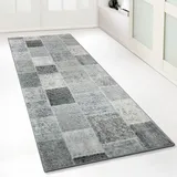 Karat Teppich-läufer Auf Maß Monsano Anthrazit 80 X 350 Cm