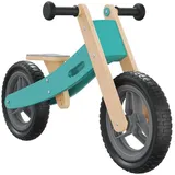 vidaXL Tretfahrzeug Laufrad für Kinder Hellblau blau