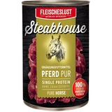 Fleischeslust-Tiernahrung Fleischeslust Steakhouse Pferd Pur | Steakhouse | 800 g