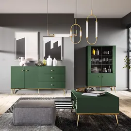 petits-meubles Thalia Grün MDF 90 x 42 cm