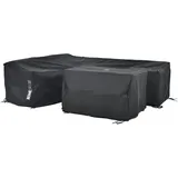 Home Deluxe Bahia Abdeckung 200 x 100 x 50 cm Schwarz