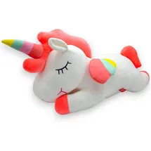 UNUS Seitenschläferkissen Einhorn 80 x 80 cm Rosa