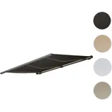 Mendler Elektrische Kassettenmarkise HWC-H27, Markise Vollkassette 6x3m ~ Polyester anthrazit, Rahmen grau