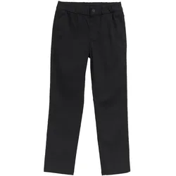 TOM TAILOR Jungen Chino Hose, schwarz, Uni, Gr. 110
