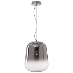 Oliverio Pendellampe Rauchfarben mit Verlauf Ø 25cm