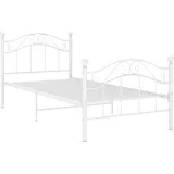 vidaXL 90 x 200 cm Weiß