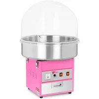 Royal Catering Zuckerwattemaschine - 52 cm - 1.200 W Spuckschutz