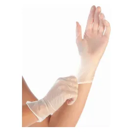 HYGONORM unisex Einmalhandschuhe Ideal Fit, puderfrei, transparent, 100 St.