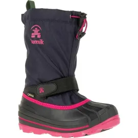 Kamik Waterbug8g Winterstiefel, Blau (Navy/Rose-Marine/Rose Nro), 28/29