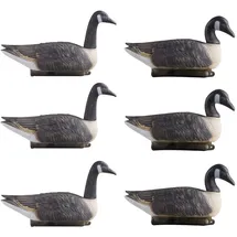Vevor Kanadagans-Lockvogel (6 Stk.) künstlicher Gänse für die Wasservogeljagd im Freien, Schwimmkörper aus Kunststoff mit ultrarealistischer Lackierung, für Pool Teich Gartendekoration