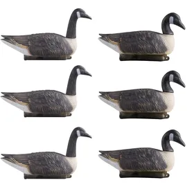 Vevor Kanadagans-Lockvogel (6 Stk.) künstlicher Gänse für die Wasservogeljagd im Freien, Schwimmkörper aus Kunststoff mit ultrarealistischer Lackierung, für Pool Teich Gartendekoration