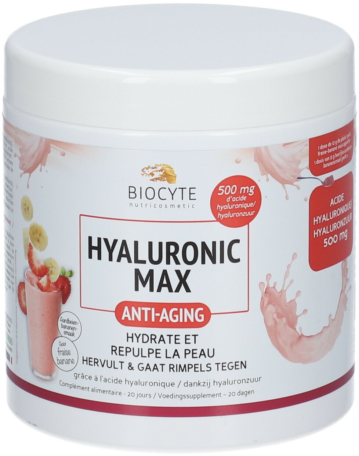 Biocyte Hyaluronic Max - Pulver zum Verdünnen