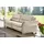 Hukla Couch Leder 3-Sitzer Beige