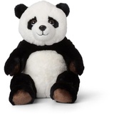 WWF Plüsch WWF 01100 - ECO Plüschtier Panda, lebensecht Kuscheltier, ca. 23 cm groß, wunderbar weich und kuschelig, Handwäsche möglich