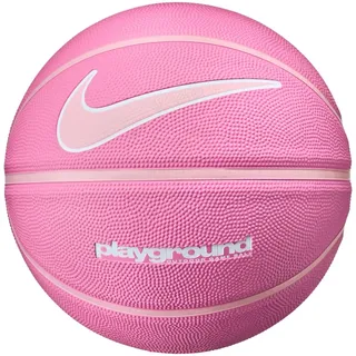 Nike Everyday Playground Basketball 8P Outdoor Street Basketball Ball – Deflated geliefert, Playful Pink/Pink Foam/White, 6