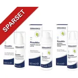 Dermasence RosaMin Reinigungsemulsion 150 ml  + Tagespflege LSF 50 50 ml + Serum 30 ml