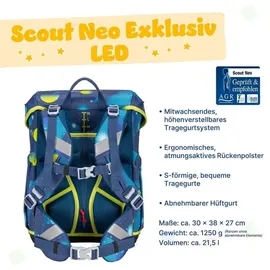 Scout Neo 4-tlg. Planets blau