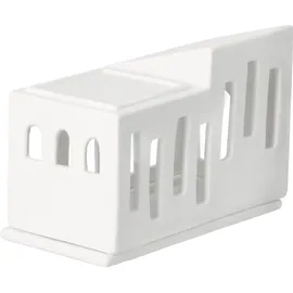 räder Stapelhaus der Bögen 12,6 x 6,2 x 17,6 cm Weiß