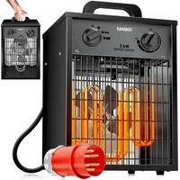 Masko MASKO® Elektroheizer Heizlüfter Bauheizer mit integriertem Thermostat Heizgerät