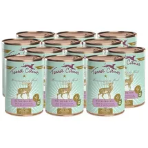 Terra Canis Getreidefrei Wild mit Kartoffeln, Apfel & Preiselbeeren 12 x 400 g