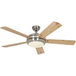 Casafan Deckenventilator Titanium 132 Chrom ohne Steuerung 132