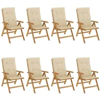 VidaXL Gartenstuhl 35 x 52 x 34 cm braun