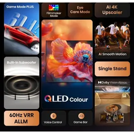 Hisense 65A7Q 65 Zoll QLED 4K Smart TV