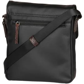 Bugatti Corso DeLuxe Umhängetasche Leder 21 cm schwarz