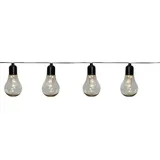 EGLO LIBISA LED Außen-Leuchtband/-stab 10x0,06W 4050x57mm Schwarz IP44