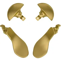 ExtremeRate Metallic Hero Gold Controller für PlayStation 5