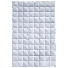 billerbeck Gold-Edition Superlight Frühjahr/Sommer-Bettdecke mit Daunen-Füllung Weiß 135 x 200 cm