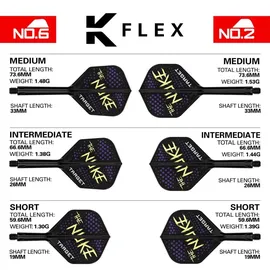 Target Darts Luke Littler K-Flex No.6 | 26mm/intermediate