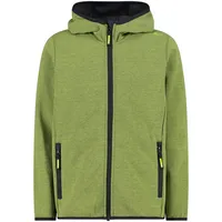 CMP Kinder Kapuzensweat Kid Jacket Fix Hood Acido-Antracite 116