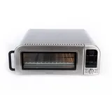 GASTRONOMA 18310019 - Hochtemperatur Heißluftfritteuse und Pizzaofen in einem, Temperatur bis 400°C - 19 spezielle automatische Programme - 18... - Silber