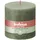 Bolsius Rustik Stumpenkerze 10 x 10 cm frische olive