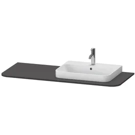 Duravit Happy D.2 Plus 130x55cm, m 1 AS, Beck. re, graph matt