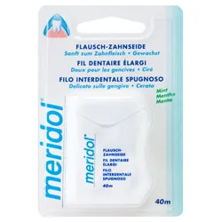 meridol Flausch-Zahnseide mit frischem Mint-Aroma 40 m