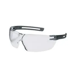 Uvex Schutzbrille, x-fit 9199285, klar, Bügelbrille, grau
