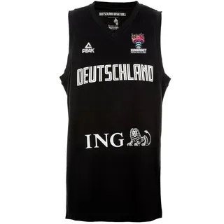 Peak Performance PEAK Deutschland Monochrom Basketballtrikot 2022 25050 - schwarz XXS