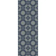 Queence Vinyltapete Jantje 90x300 cm 90 g blau
