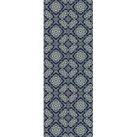 Queence Vinyltapete Jantje 90x300 cm 90 g blau