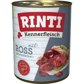 Rinti Kennerfleisch Ross Nassfutter 12 x 800 g