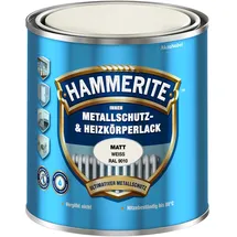 HAMMERITE Metallschutzlack Weiß matt 0,5 l